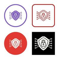 Cyber Security Vector Icon