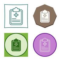 Prescription Vector Icon