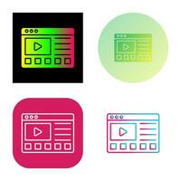 Online Tutorials Vector Icon