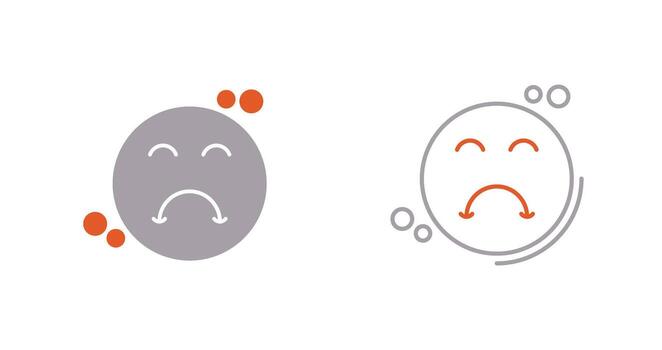 Upset Vector Icon