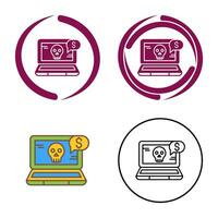 Online Fraud Vector Icon