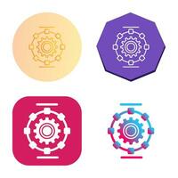 Automated Process Vector Icon