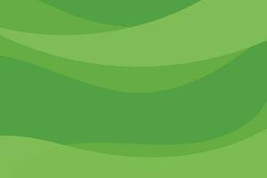 abstract green background with waves vector