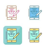 Online Course Vector Icon