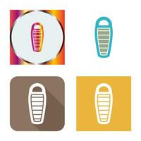 Sleeping Bag Vector Icon