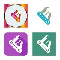 Swiss Army Knife Vector Icon