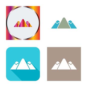 Mountain Vector Icon