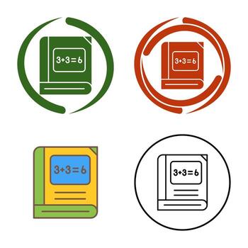 icono de vector de matemáticas