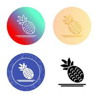 Pineapple Vector Icon