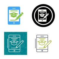 Online Course Vector Icon