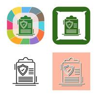 Protection Policy Vector Icon