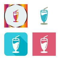 Milkshake Vector Icon