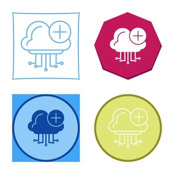 Cloud Computing Vector Icon