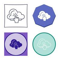 Cloud Computing Vector Icon