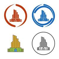 Office Building Vector Icon