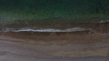 Drone rising by the sea photo