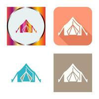 Tent Vector Icon