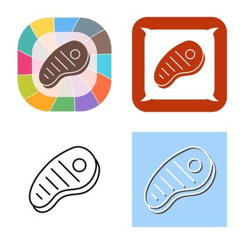 Meat Vector Icon