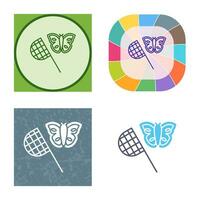 Butterfly Catcher Vector Icon