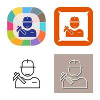 Worker Vector Icon