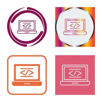 Coding Vector Icon