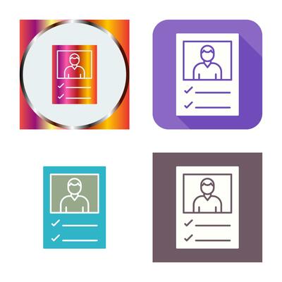 Ballot Vector Icon