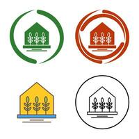 Farm House Vector Icon