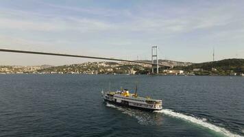 Ferry boat Istanbul Bridge photo