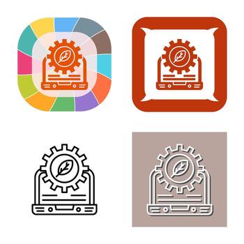 icono de vector de configuración