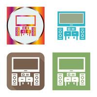 Home Theater Vector Icon