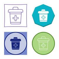 Dustbin Vector Icon