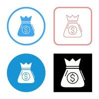 Money Bag Vector Icon