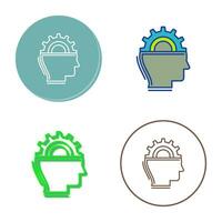 Machine Learning Vector Icon