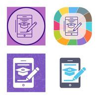 Online Course Vector Icon