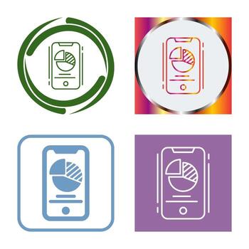 Pie Chart Vector Icon