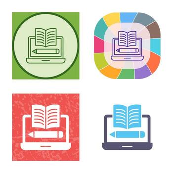 icono de vector escrito