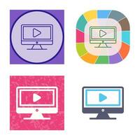 Video Lesson Vector Icon