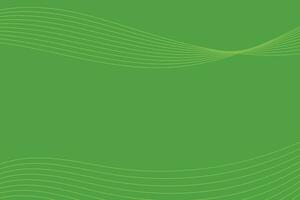 abstract green wave background vector