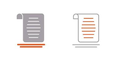 Document Vector Icon