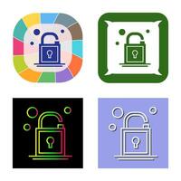 Open Lock Vector Icon