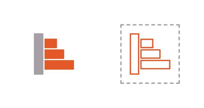 Object Alignment Vector Icon