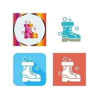 Snowshoes Vector Icon