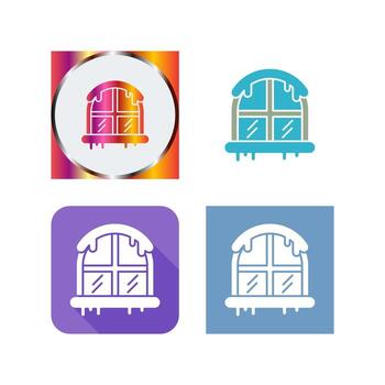 icono de vector de ventana