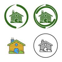 Cabin Vector Icon