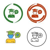 Medicine Faculty Vector Icon