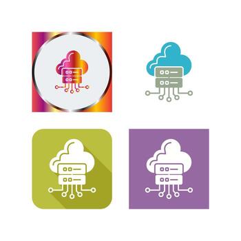 icono de vector de servidor