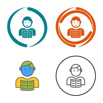 Student Vector Icon