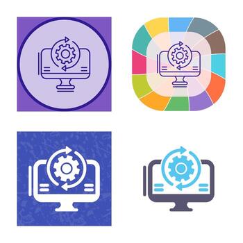 Synchronization Vector Icon