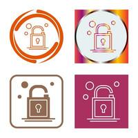 Open Lock Vector Icon