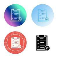 Task List Vector Icon